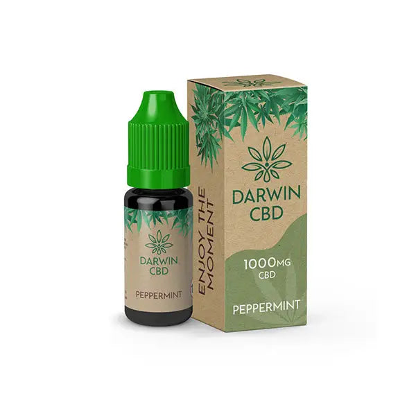 Darwin 1000mg CBD Isolate E-Liquid 10ml - CBD Products