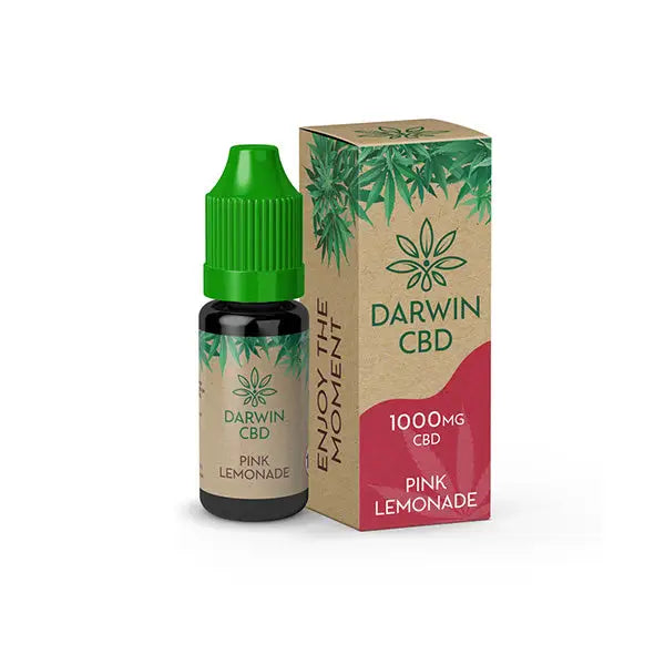 Darwin 1000mg CBD Isolate E-Liquid 10ml - CBD Products