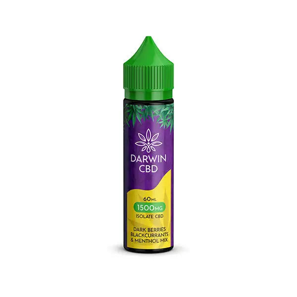 Darwin 1500mg CBD Isolate E-Liquid 60ml - CBD Products