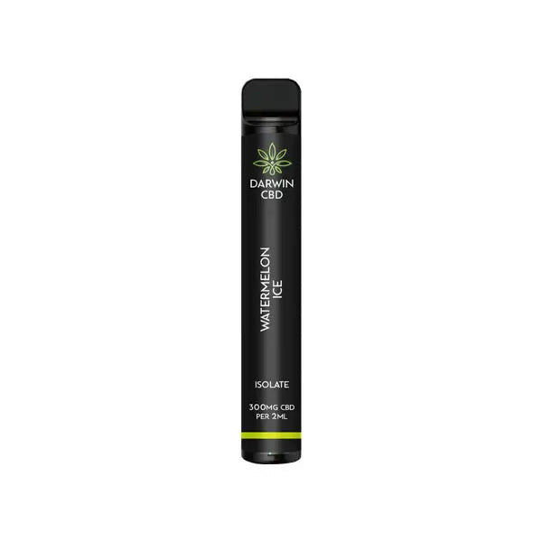 Darwin 300mg CBD Isolate Disposable Vape Device 600 Puffs -