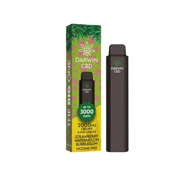 Darwin The Big One 2000mg CBD Disposable Vape Device 3000