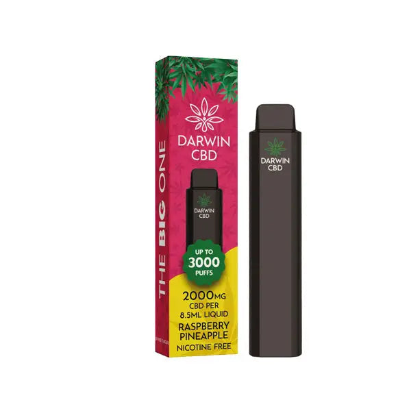 Darwin The Big One 2000mg CBD Disposable Vape Device 3000