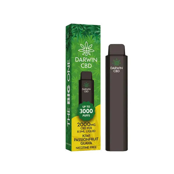 Darwin The Big One 2000mg CBD Disposable Vape Device 3000