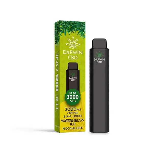 Darwin The Big One 2000mg CBD Disposable Vape Device 3000