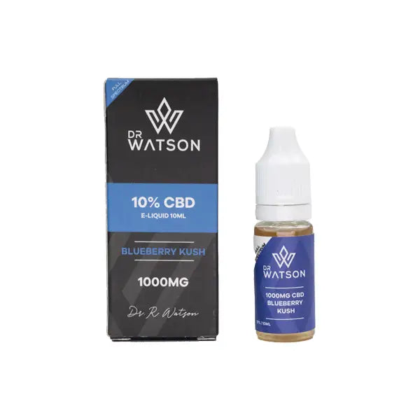 Dr Watson 1000mg Full Spectrum CBD E-liquid 10ml - CBD