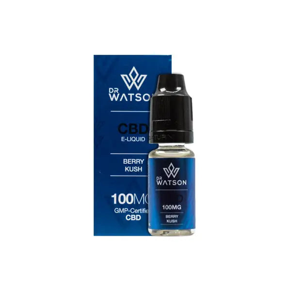 Dr Watson 100mg CBD Vaping Liquid 10ml - Menthol - CBD