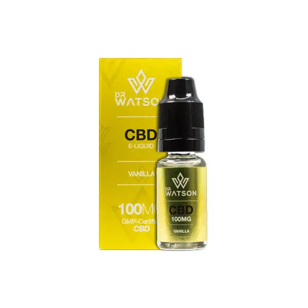 Dr Watson 100mg CBD Vaping Liquid 10ml - Menthol - CBD