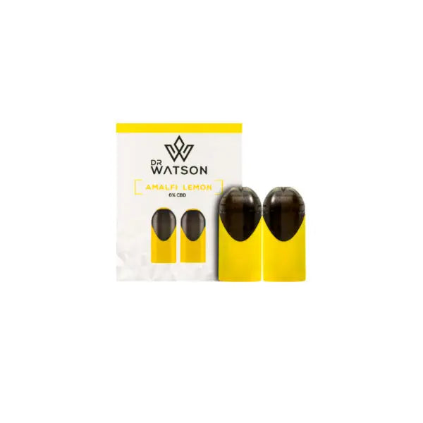 Dr Watson 120mg CBD Vape Kit Pods x 2 - Wild Mint - CBD