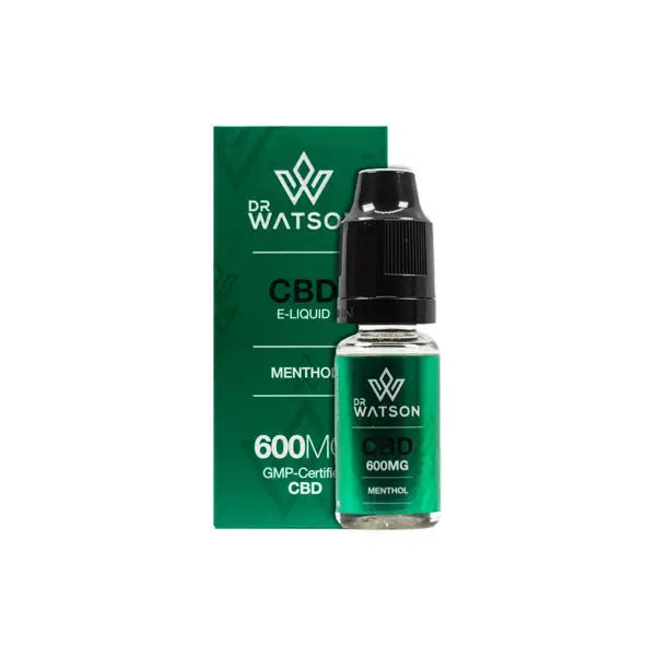 Dr Watson 600mg CBD Vaping Liquid 10ml - CBD Products