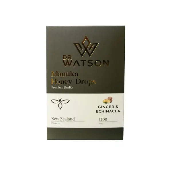 Dr Watson Manuka Honey Drops 120g (non-CBD) - Lemon - CBD