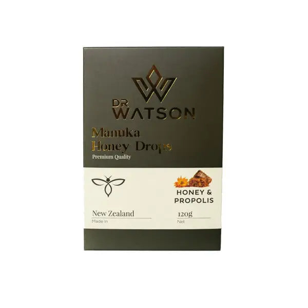 Dr Watson Manuka Honey Drops 120g (non-CBD) - Lemon - CBD