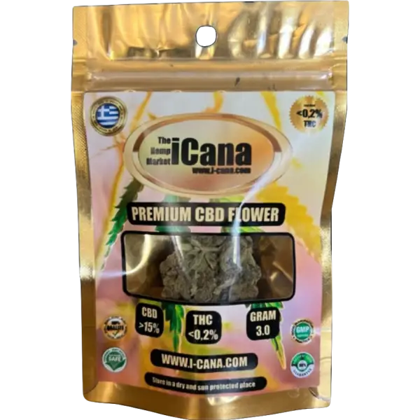 iCana Harlequin CBD Flower: A Balanced and Calming High-CBD