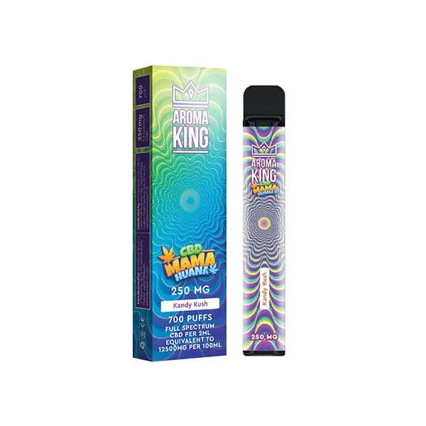 Aroma King Mama Huana 250mg CBD Disposable Vape Device 700