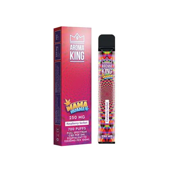 Aroma King Mama Huana 250mg CBD Disposable Vape Device 700