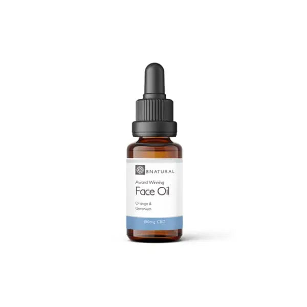 Bnatural 100mg CBD Award Winning Face Oil - 30ml - CBD