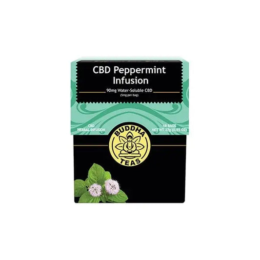 Buddha Teas 5mg CBD Tea Bags - Peppermint Infusion - CBD