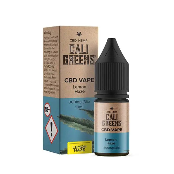 Cali Greens 300mg CBD Vape E-liquid 10ml - CBD Products