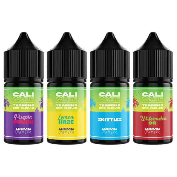 CALI VAPE 100mg Full Spectrum CBD E-liquid 10ml - CBD