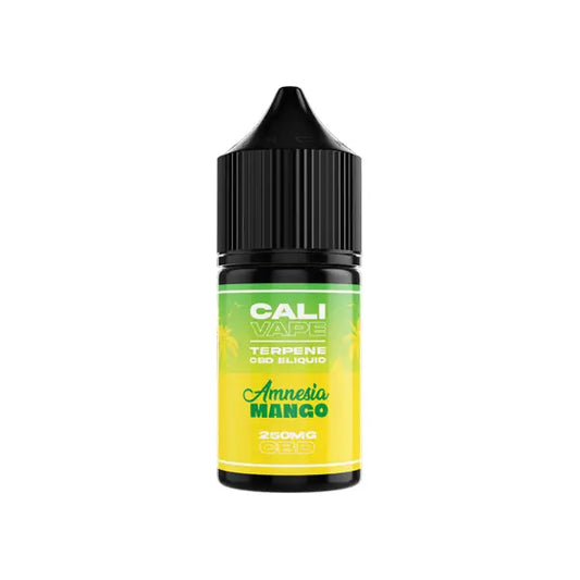 CALI VAPE 250mg Full Spectrum CBD E-liquid 10ml - Amnesia