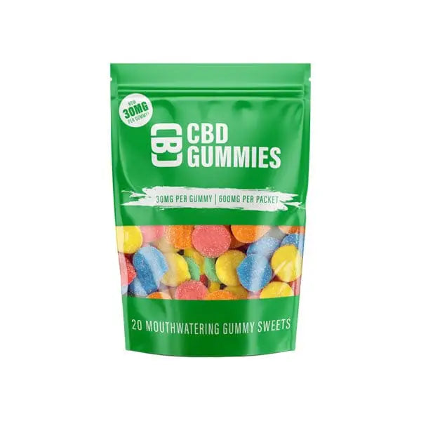 CBD Asylum 600mg Gummies Ct Pouch (BUY 1 GET 2 FREE) - CBD