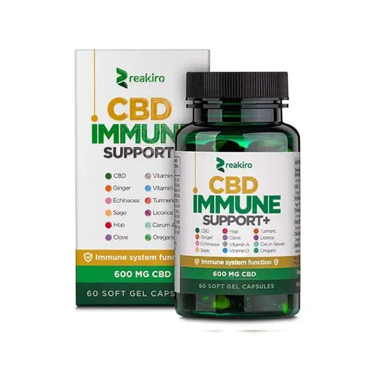 CBD Capsules Immune Support 600 mg 60 pcs