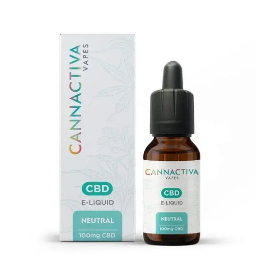 CBD E Liquid 100mg – Neutral/Fragrance-free (1% CBD Full Spectrum)