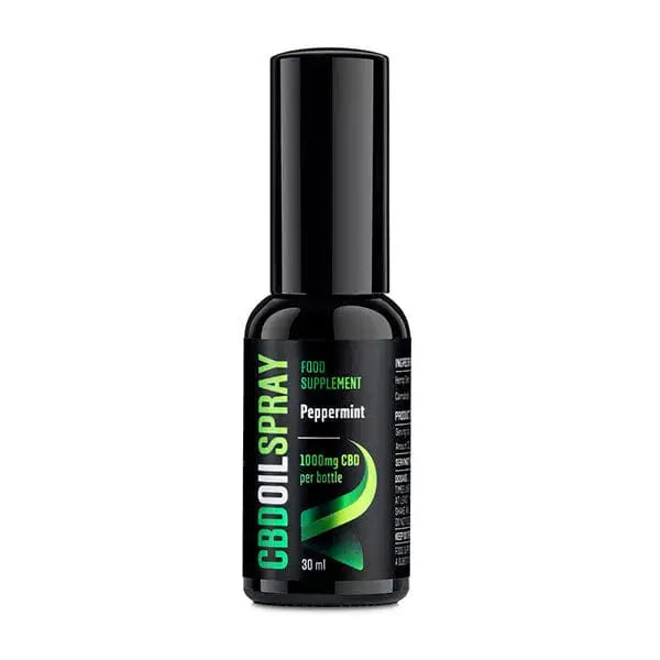 CBD Oil Spray Peppermint 1000 mg