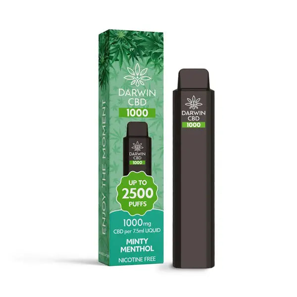 Darwin CBD 1000 Disposable Vape Device 2500 Puffs - CBD