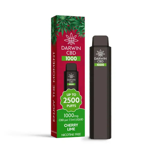 Darwin CBD 1000 Disposable Vape Device 2500 Puffs - CBD