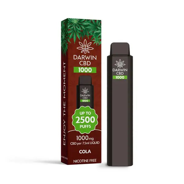 Darwin CBD 1000 Disposable Vape Device 2500 Puffs - CBD