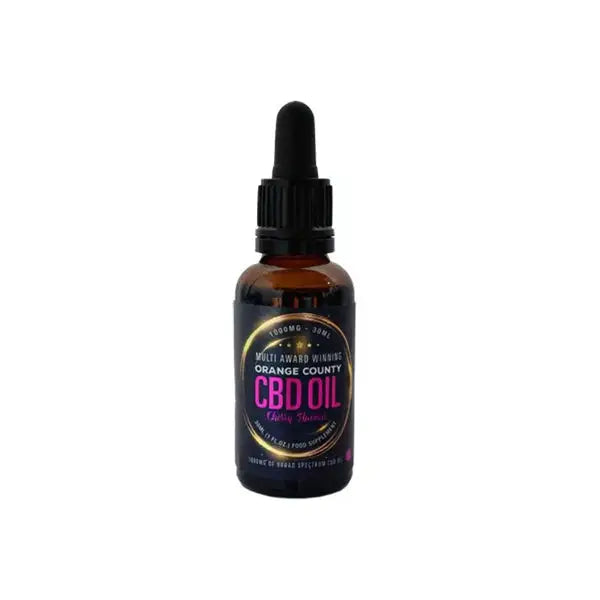 Orange County CBD 1500mg Flavoured Tincture Oil 30ml - CBD