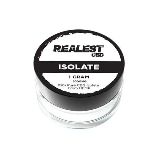 Realest CBD 1000mg CBG Isolate (BUY 1 GET 1 FREE) - CBD