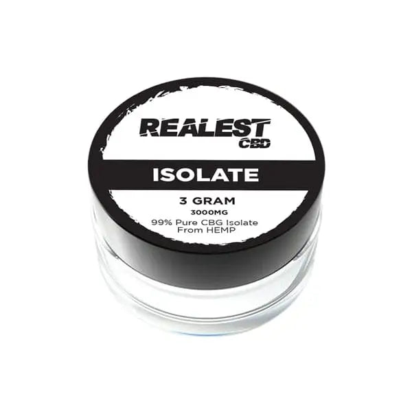 Realest CBD 3000mg CBG Isolate (BUY 1 GET 1 FREE) - CBD