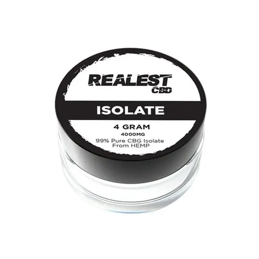 Realest CBD 4000mg CBG Isolate (BUY 1 GET 1 FREE) - CBD