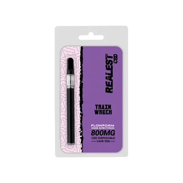 Realest CBD Bars 800mg CBD Disposable Vape Pen (BUY 1 GET 1