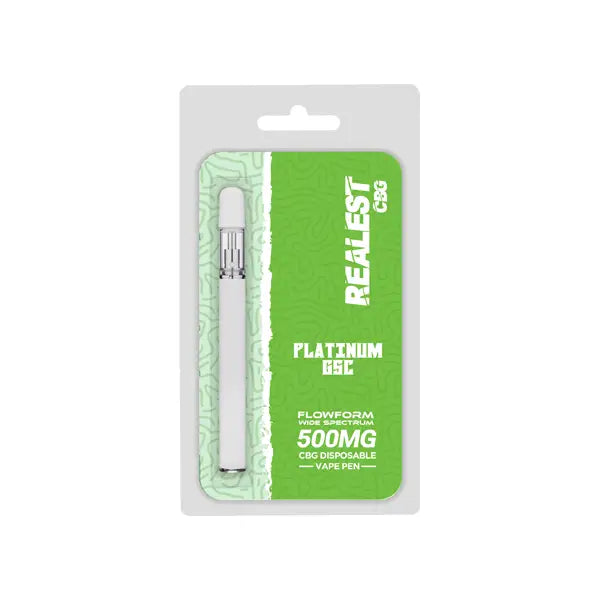 Realest CBG Bars 500mg CBG Disposable Vape Pen (BUY 1 GET 1