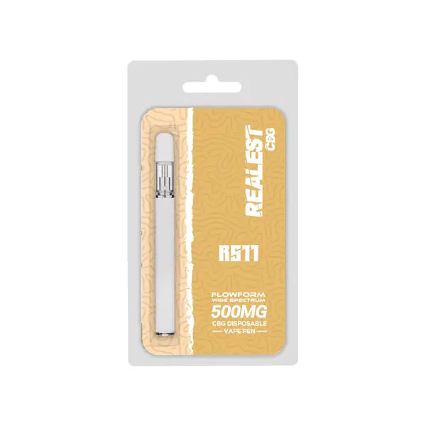 Realest CBG Bars 500mg CBG Disposable Vape Pen (BUY 1 GET 1