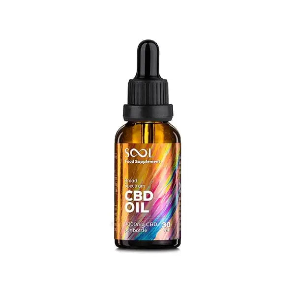 Sool Broad Spectrum CBD Oil 1000mg, 10ml