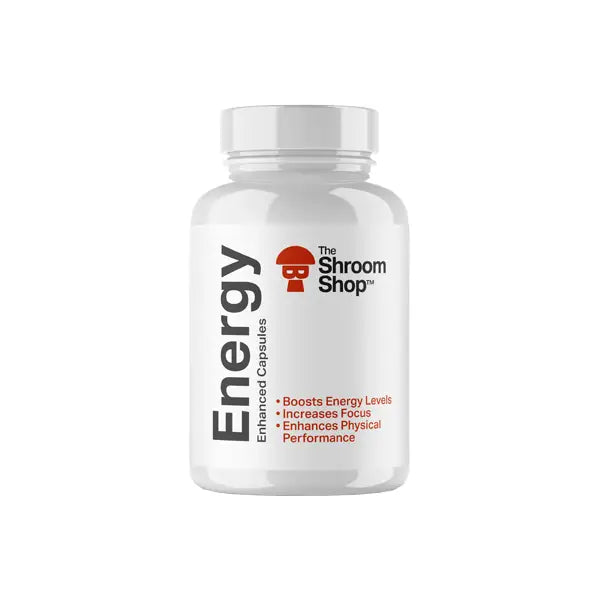 The Shroom Shop Enhanced Energy 67500mg Capsules - 90 Caps -