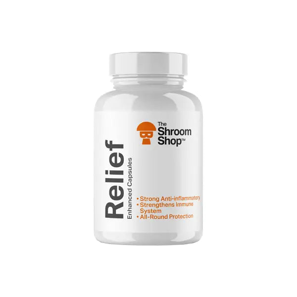 The Shroom Shop Enhanced Relief 67500mg Capsules - 90 Caps -