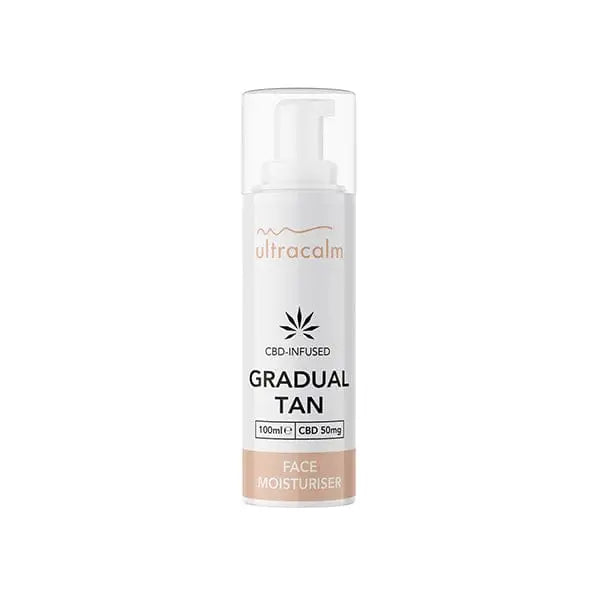 Ultracalm 50mg CBD Gradual Tan Moisturiser Face 100ml