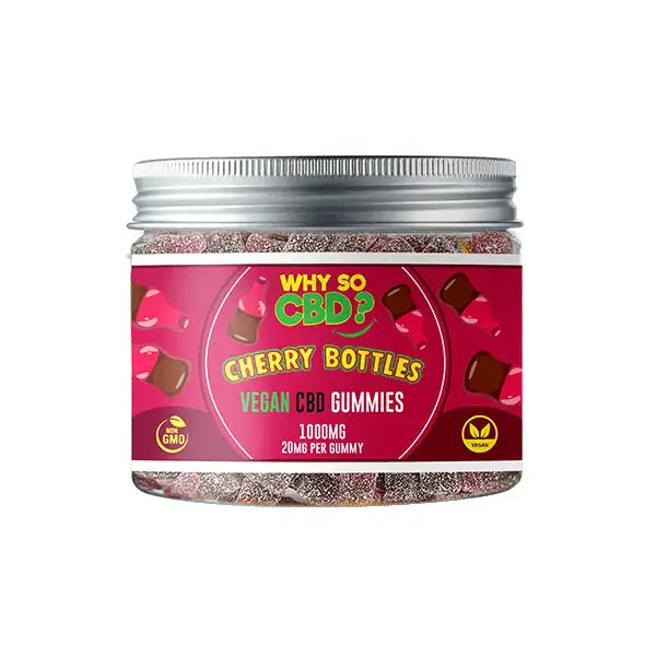 Why So CBD? 1000mg CBD Small Vegan Gummies - 11 Flavours -