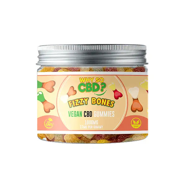 Why So CBD? 1000mg CBD Small Vegan Gummies - 11 Flavours -